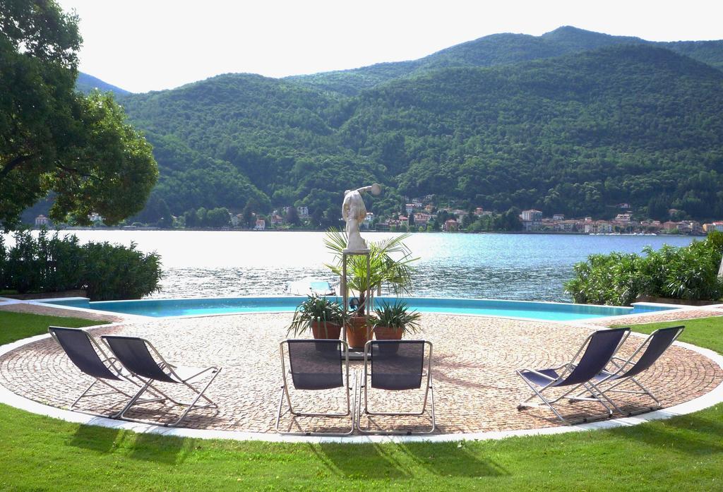 Residence Ville Lago Lugano Porto Ceresio Eksteriør billede