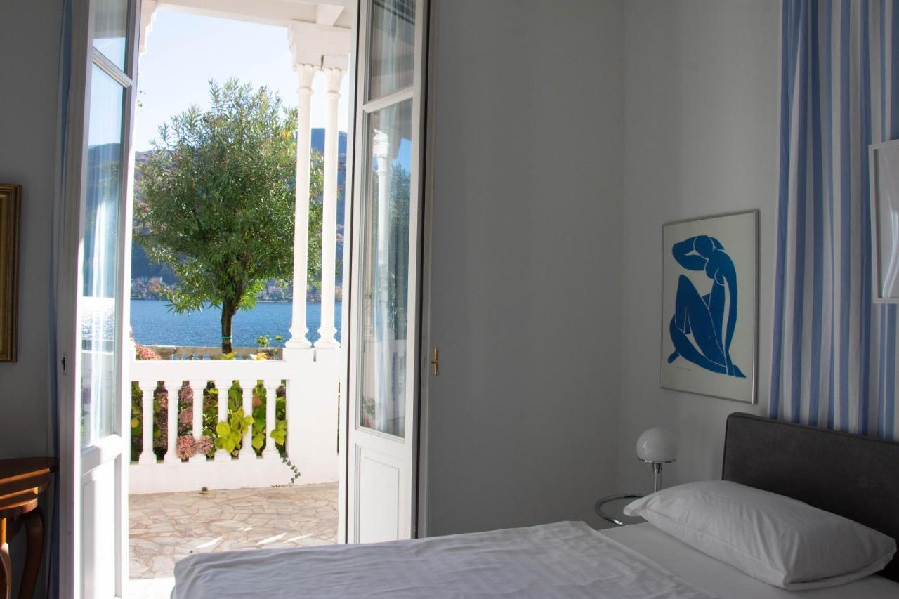 Residence Ville Lago Lugano Porto Ceresio Eksteriør billede