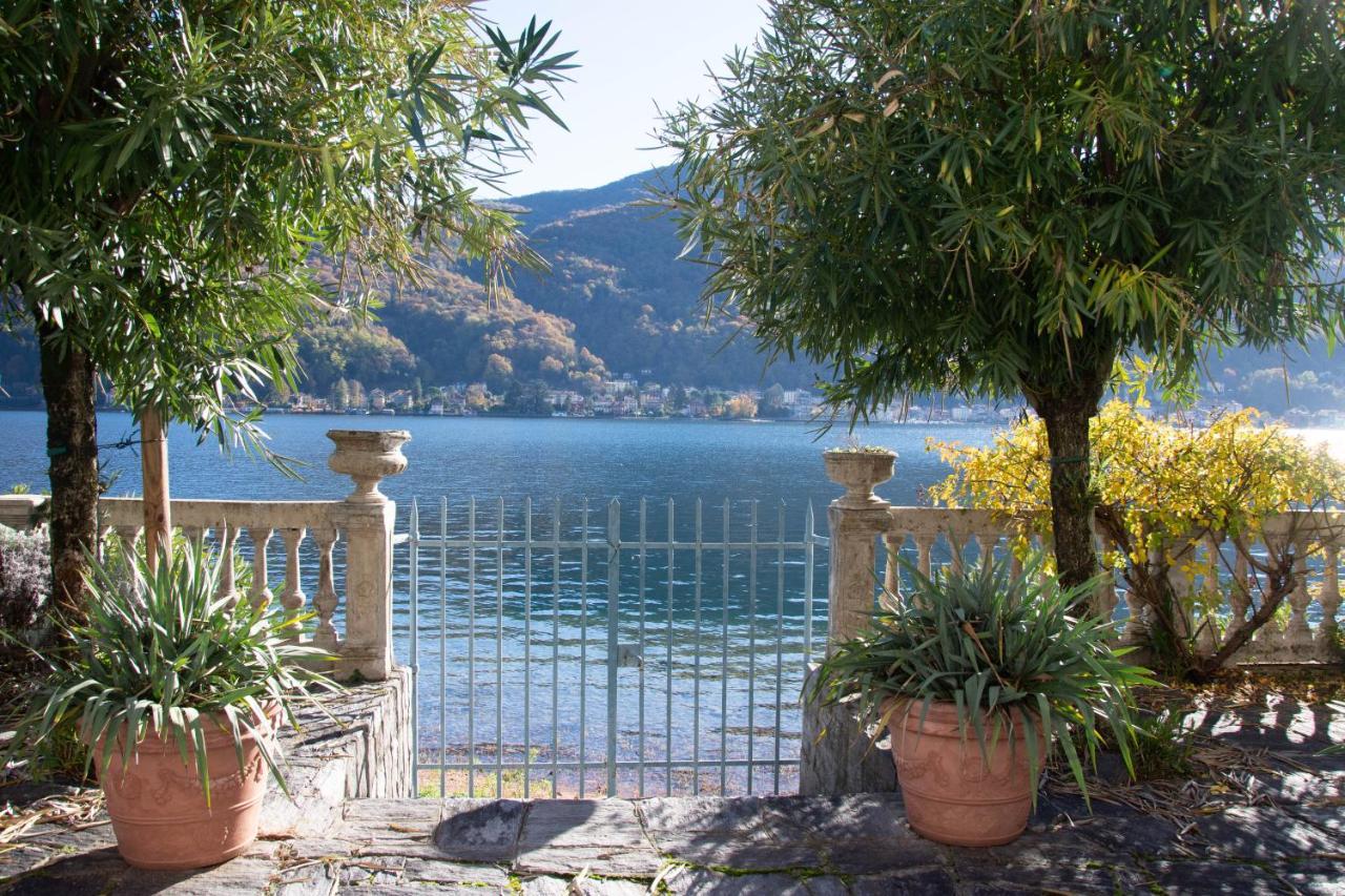 Residence Ville Lago Lugano Porto Ceresio Eksteriør billede