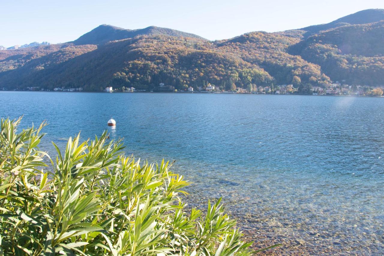Residence Ville Lago Lugano Porto Ceresio Eksteriør billede