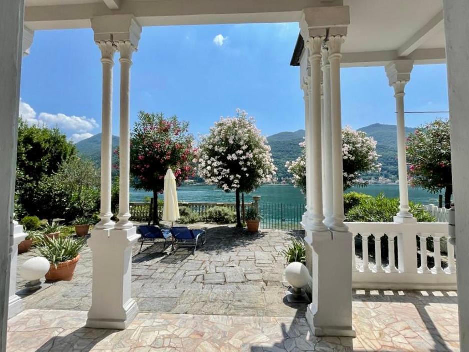 Residence Ville Lago Lugano Porto Ceresio Eksteriør billede